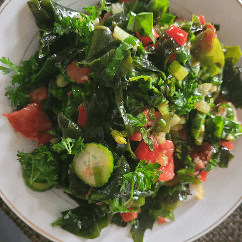A digestion-friendly sauteed collard greens